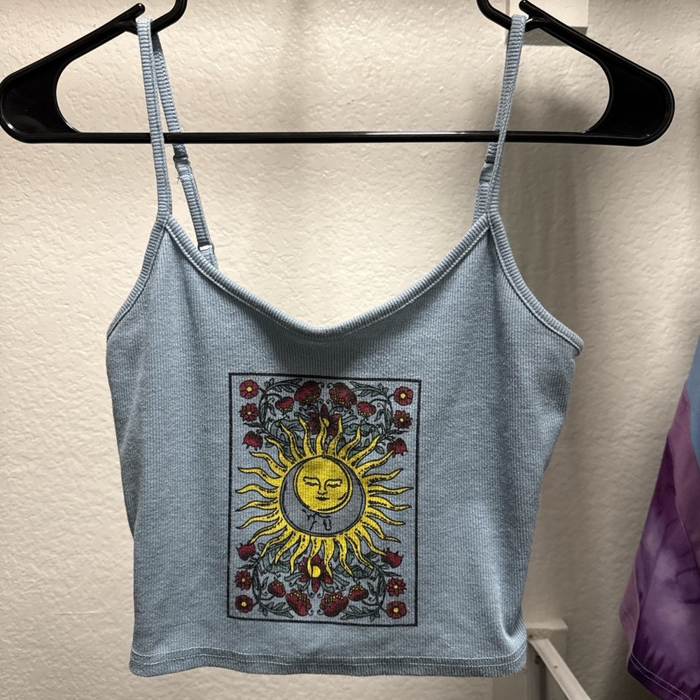 Sun Blue Tank Top